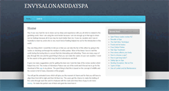 Desktop Screenshot of envysalonanddayspa.com